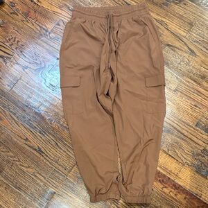 Womens Brown Cargo Pants